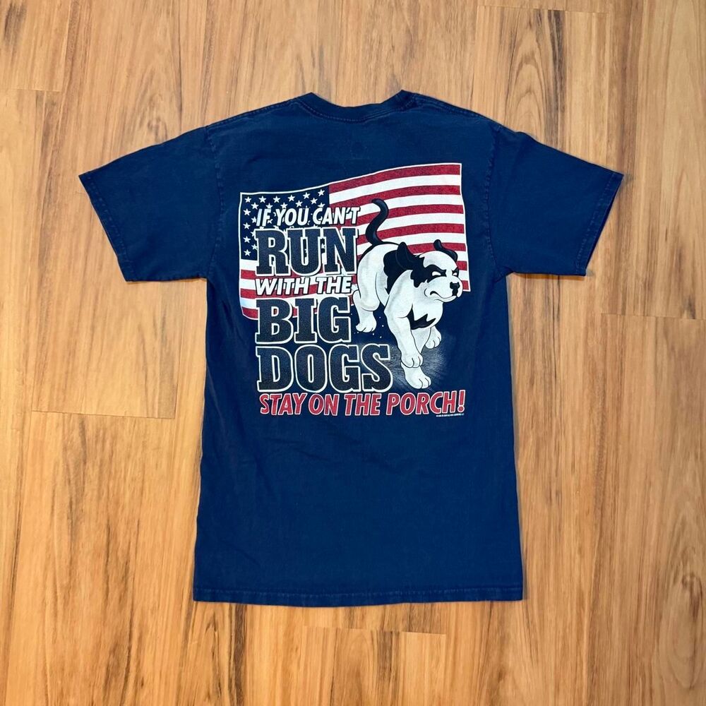 Cool Graphic Americana Big Dogs America Tee Mens Size Small